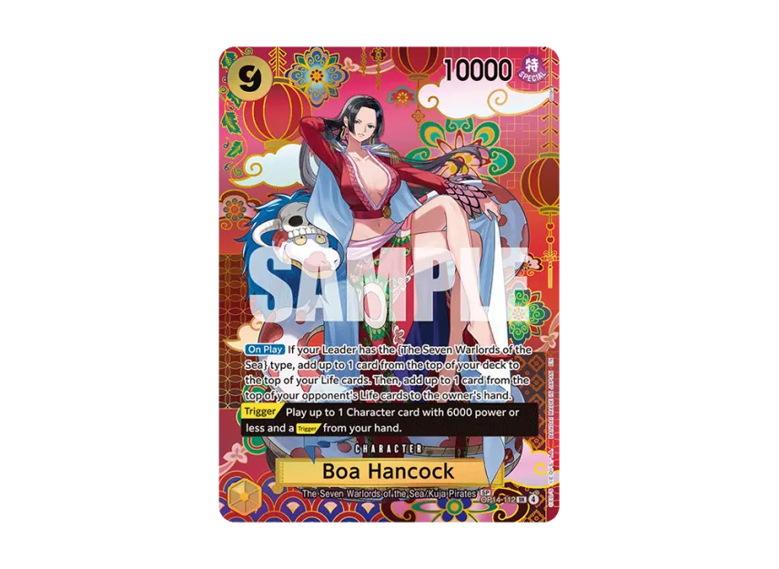 Boa Hancock SR-SPC : Japanese pattern Art [OP14-112] [EN] (Booster Pack "THE AZURE SEA'S SEVEN")