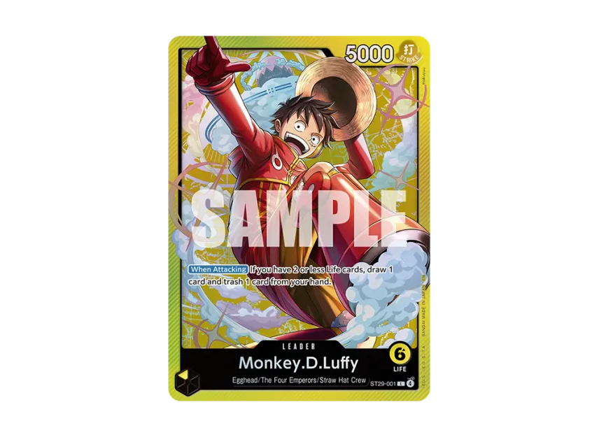 Monkey.D.Luffy L [ST29-001] [EN] (Start Deck "Egghead")