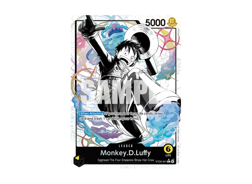 Monkey.D.Luffy L-P [ST29-001] [EN] (Start Deck "Egghead")