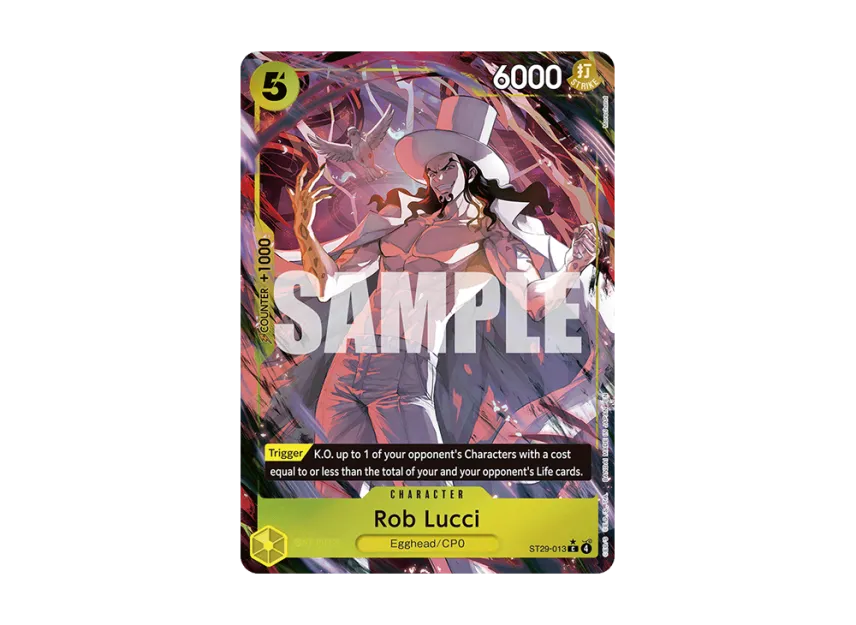 Rob Lucci C-P [ST29-013] [EN] (Start Deck "Egghead")