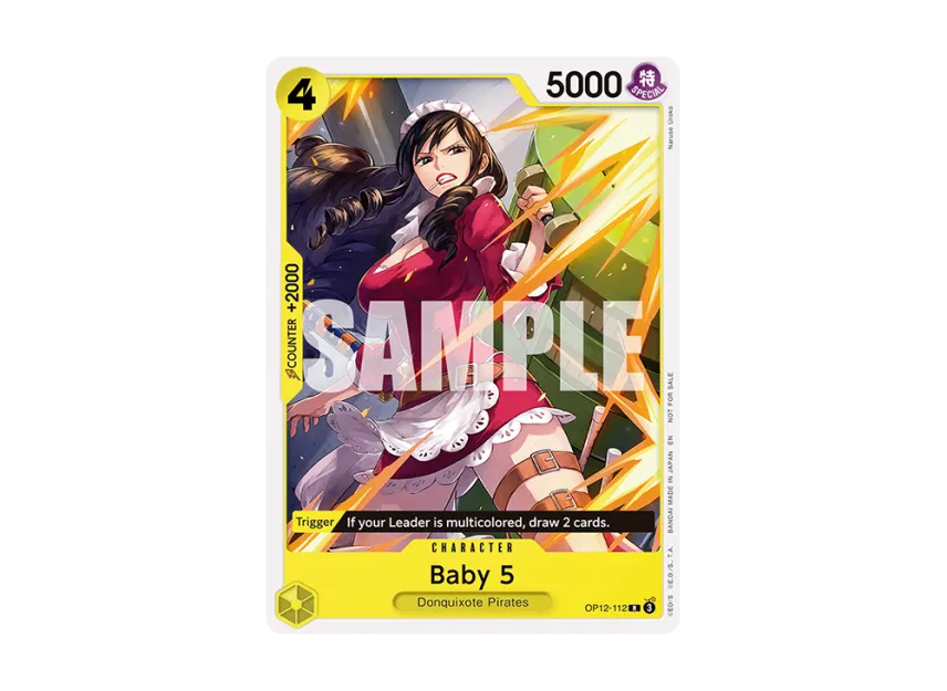 Baby 5 R [OP12-112] [EN] (Promotional Card "Tournament Pack 2026 Vol.1")