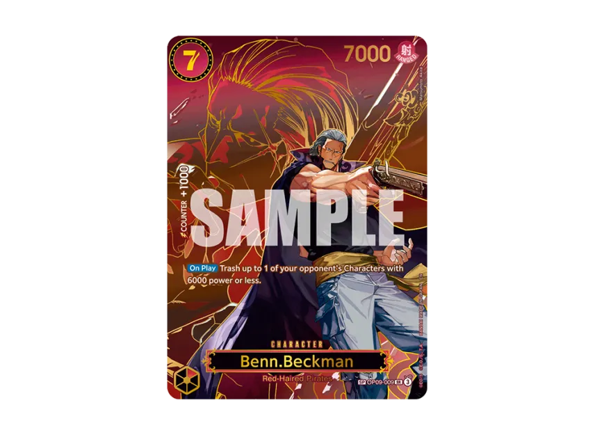 Benn.Beckman SR-SPC [OP09-009] [EN] (Booster Pack "CARRYING ON HIS WILL")