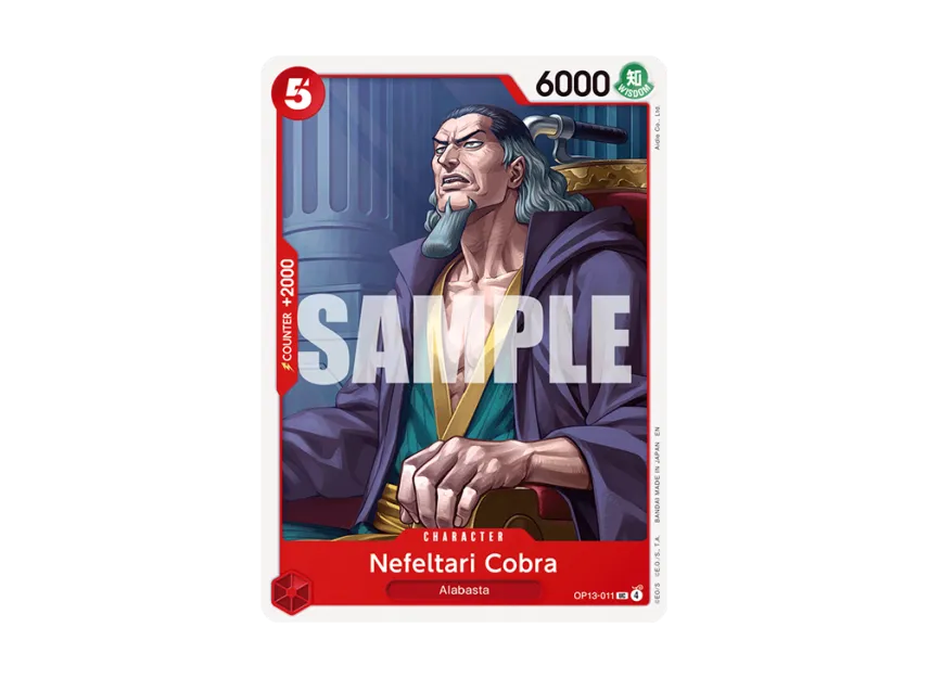 Nefeltari Cobra UC [OP13-011] [EN] (Booster Pack "CARRYING ON HIS WILL")