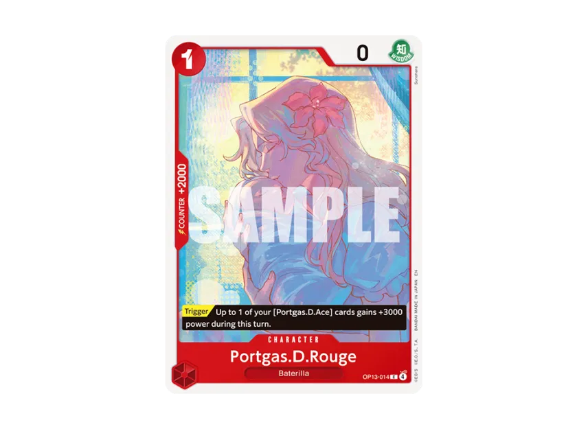 Portgas.D.Rouge C [OP13-014] [EN] (Booster Pack "CARRYING ON HIS WILL")