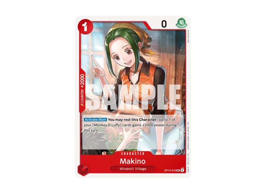 Makino UC [OP13-015] [EN] (Booster Pack "CARRYING ON HIS WILL")