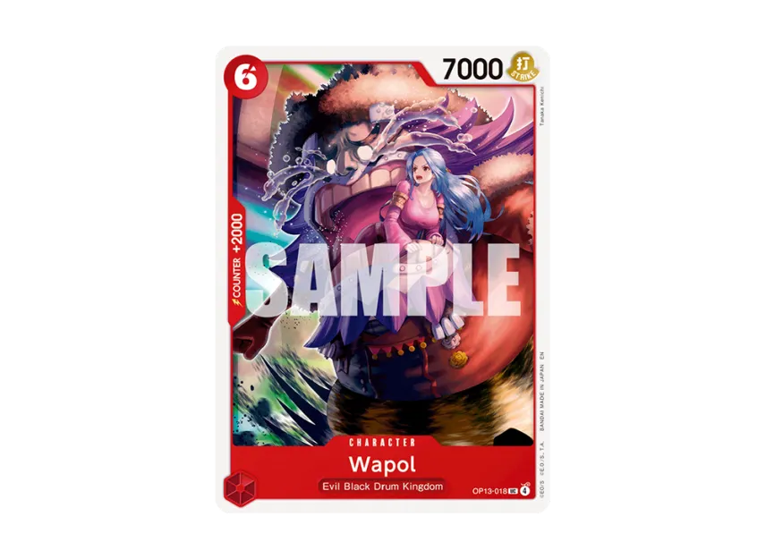 Wapol UC [OP13-018] [EN] (Booster Pack "CARRYING ON HIS WILL")