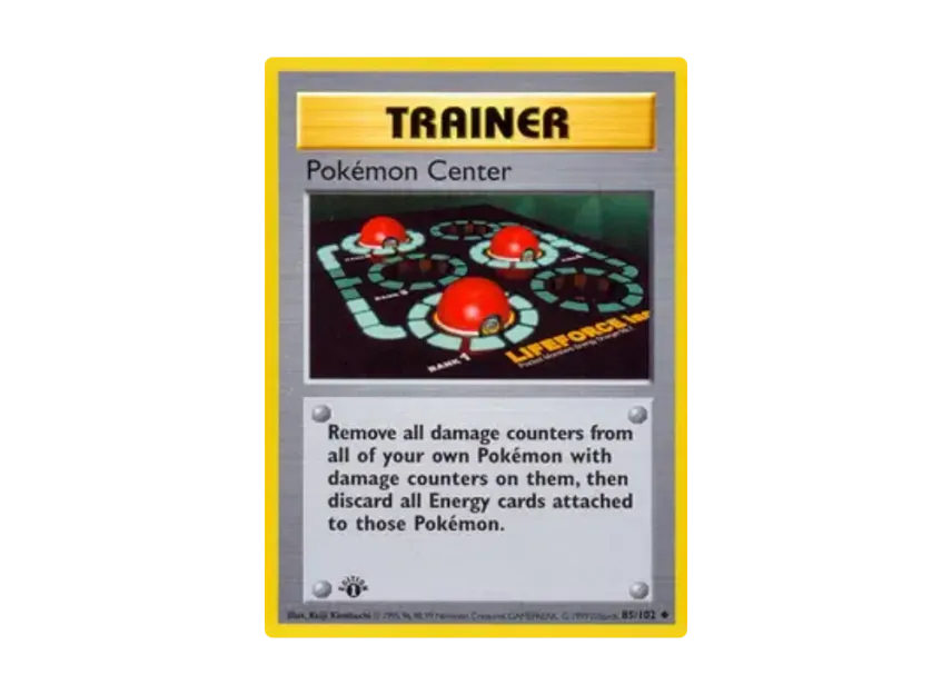 Pokemon Center U [102-SET-1ST-EDITION 85/102] [EN] (Base "Set 1st Edition")
