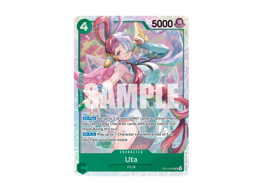 Uta SR [OP13-023] [EN] (Booster Pack "CARRYING ON HIS WILL")