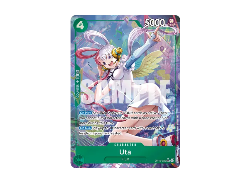 Uta SR-P [OP13-023] [EN] (Booster Pack "CARRYING ON HIS WILL")