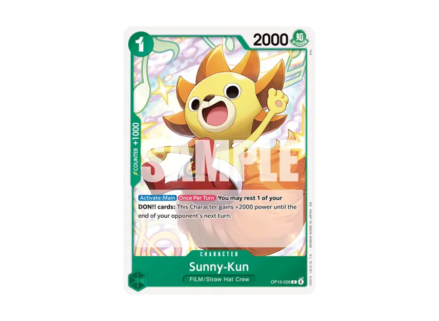 Sunny-Kun C [OP13-026] [EN] (Booster Pack "CARRYING ON HIS WILL")