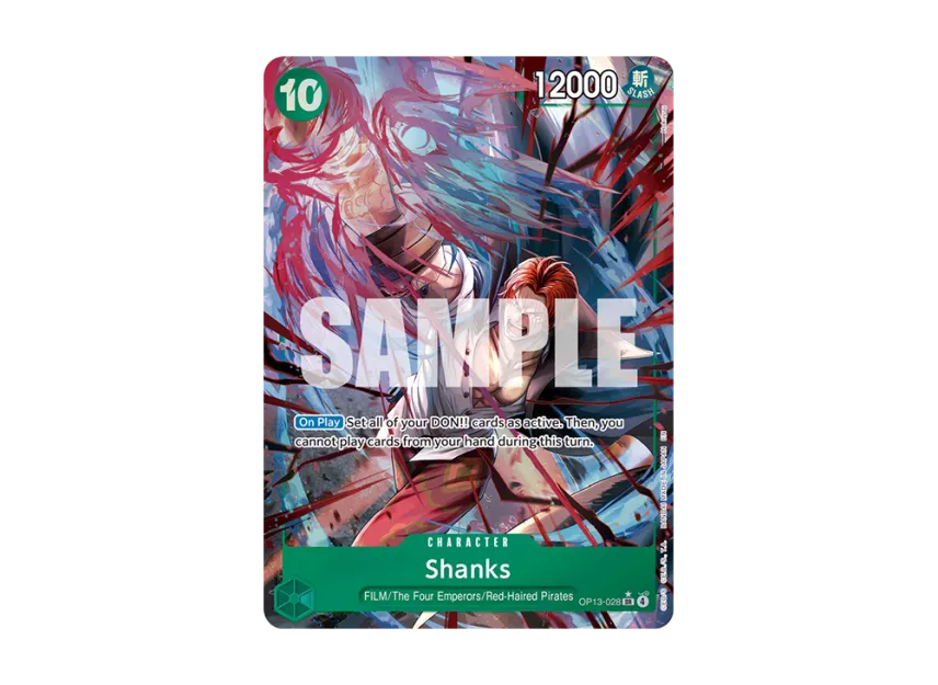 Shanks SR-P [OP13-028] [EN] (Booster Pack "CARRYING ON HIS WILL")