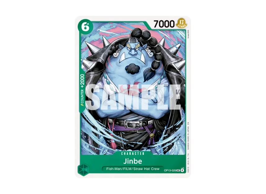 Jinbe UC [OP13-029] [EN] (Booster Pack "CARRYING ON HIS WILL")