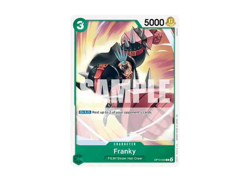 Franky C [OP13-033] [EN] (Booster Pack "CARRYING ON HIS WILL")