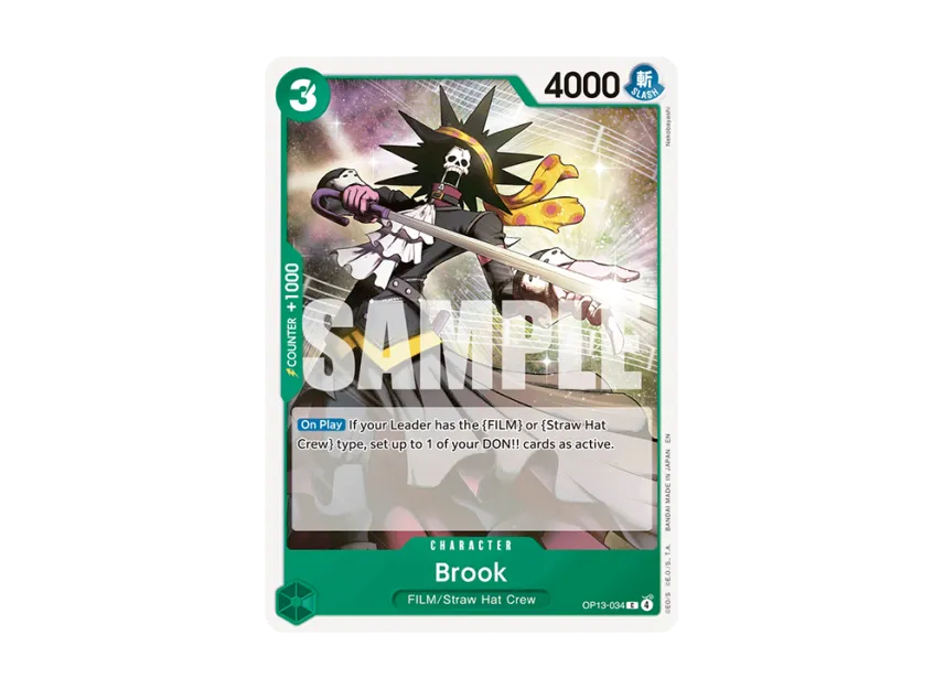 Brook C [OP13-034] [EN] (Booster Pack "CARRYING ON HIS WILL")