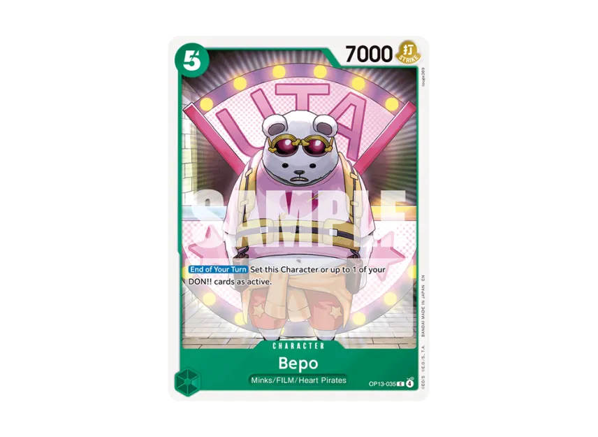 Bepo C [OP13-035] [EN] (Booster Pack "CARRYING ON HIS WILL")