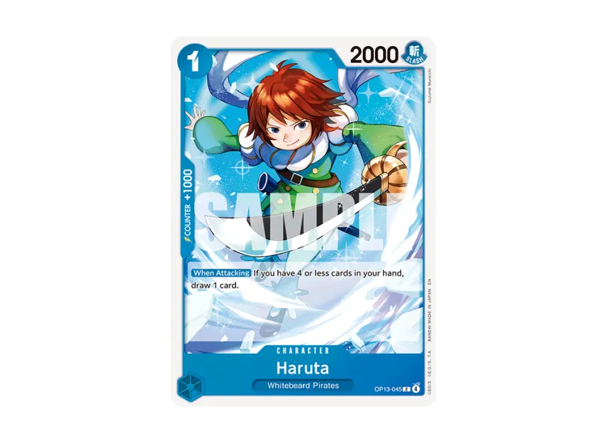 Haruta C [OP13-045] [EN] (Booster Pack "CARRYING ON HIS WILL")