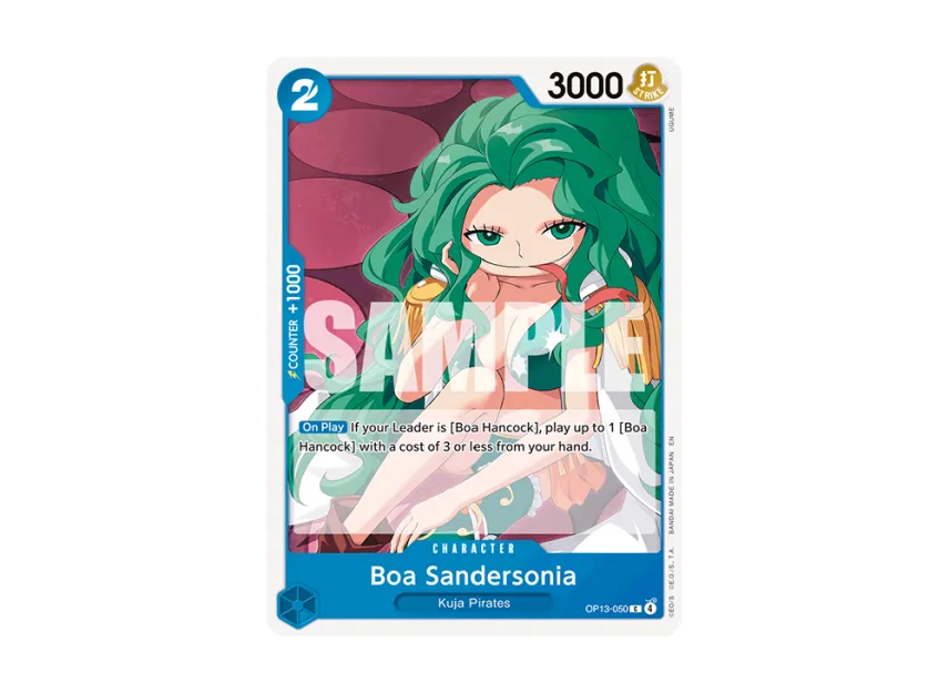 Boa Sandersonia C [OP13-050] [EN] (Booster Pack "CARRYING ON HIS WILL")