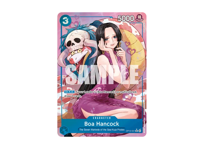 Boa Hancock R-P [OP13-051] [EN] (Booster Pack "CARRYING ON HIS WILL")
