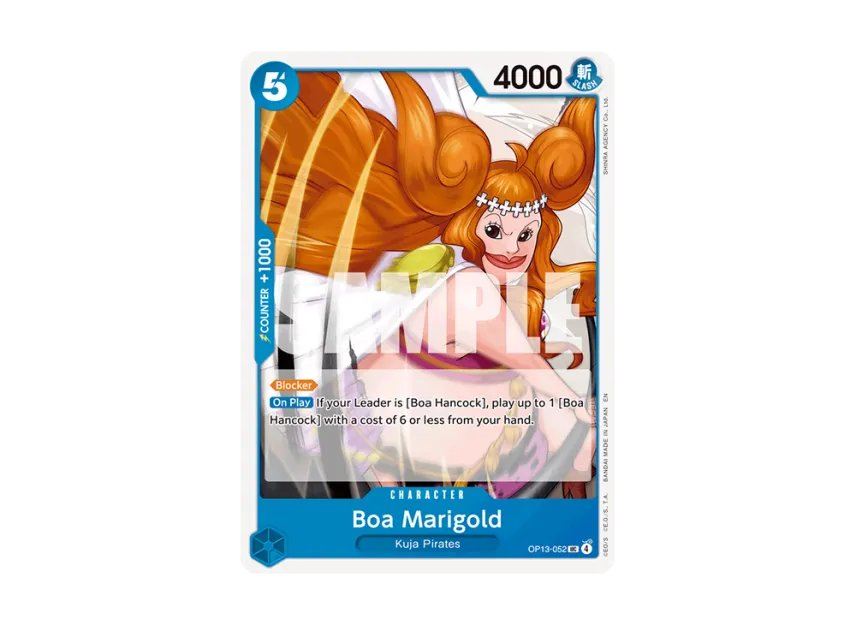 Boa Marigold UC [OP13-052] [EN] (Booster Pack "CARRYING ON HIS WILL")