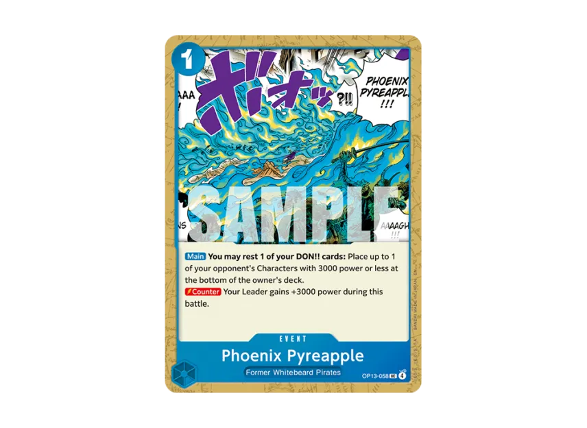 Phoenix Pyreapple UC [OP13-058] [EN] (Booster Pack "CARRYING ON HIS WILL")