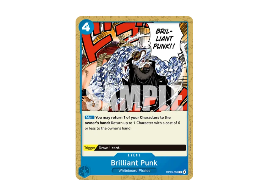 Brilliant Punk C [OP13-059] [EN] (Booster Pack "CARRYING ON HIS WILL")