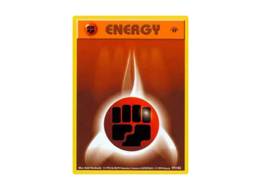 Fighting Energy [102-SET-1ST-EDITION 97/102] [EN] (Base "Set 1st Edition")