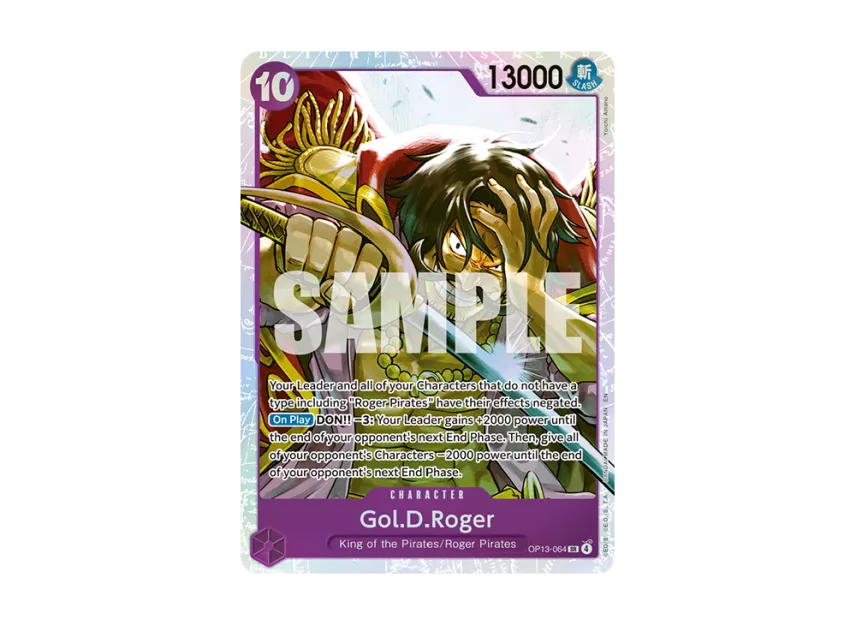 Gol.D.Roger SR [OP13-064] [EN] (Booster Pack "CARRYING ON HIS WILL")