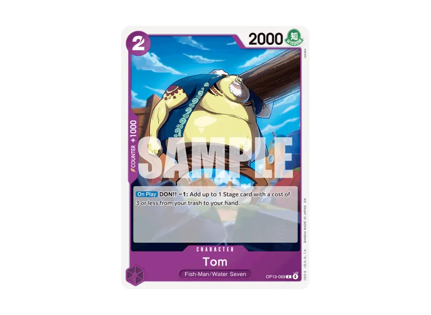Tom C [OP13-069] [EN] (Booster Pack "CARRYING ON HIS WILL")