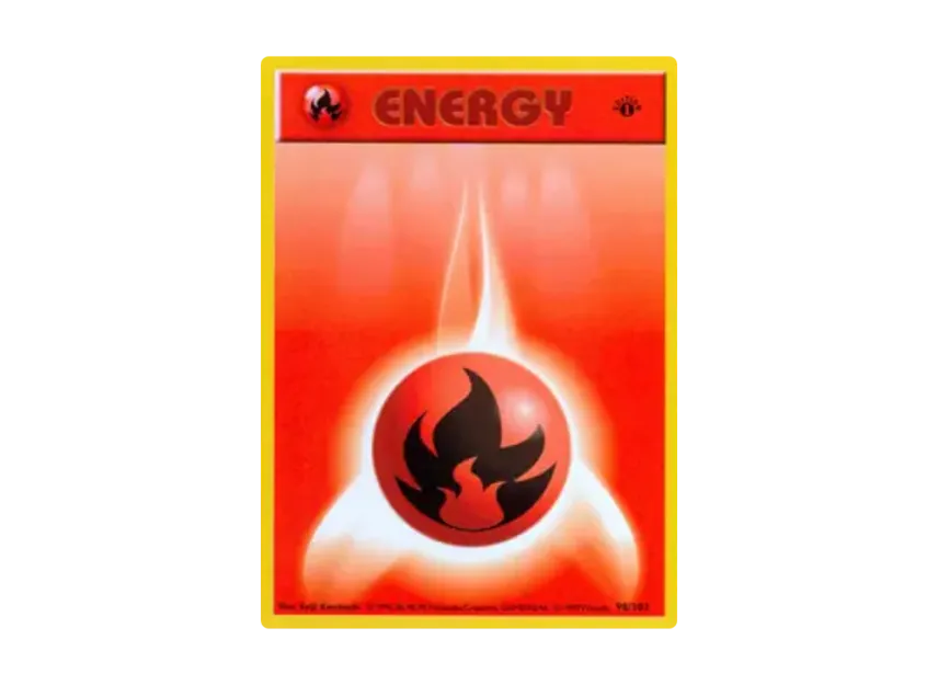 Fire Energy [102-SET-1ST-EDITION 98/102] [EN] (Base "Set 1st Edition")
