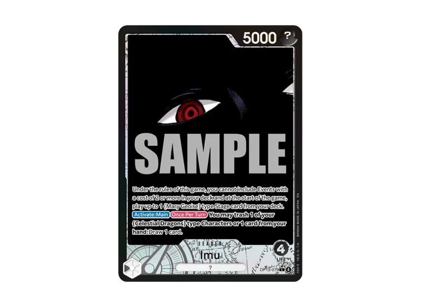 Imu L-P [OP13-079] [EN] (Booster Pack "CARRYING ON HIS WILL")