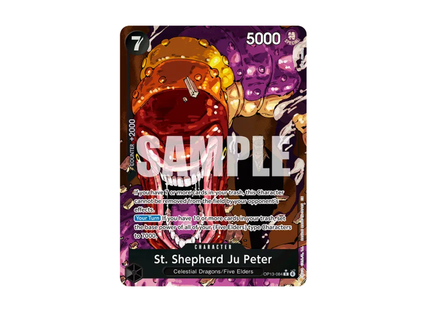 St. Shepherd Ju Peter R-P [OP13-084] [EN] (Booster Pack "CARRYING ON HIS WILL")