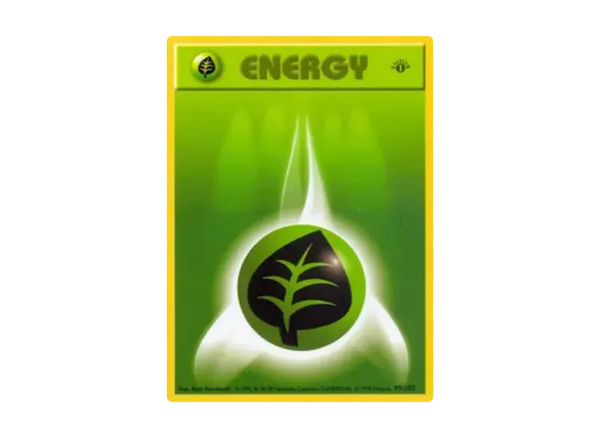 Grass Energy [102-SET-1ST-EDITION 99/102] [EN] (Base "Set 1st Edition")