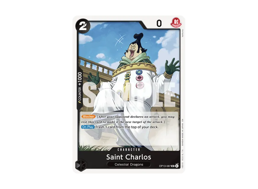 Saint Charlos UC [OP13-087] [EN] (Booster Pack "CARRYING ON HIS WILL")