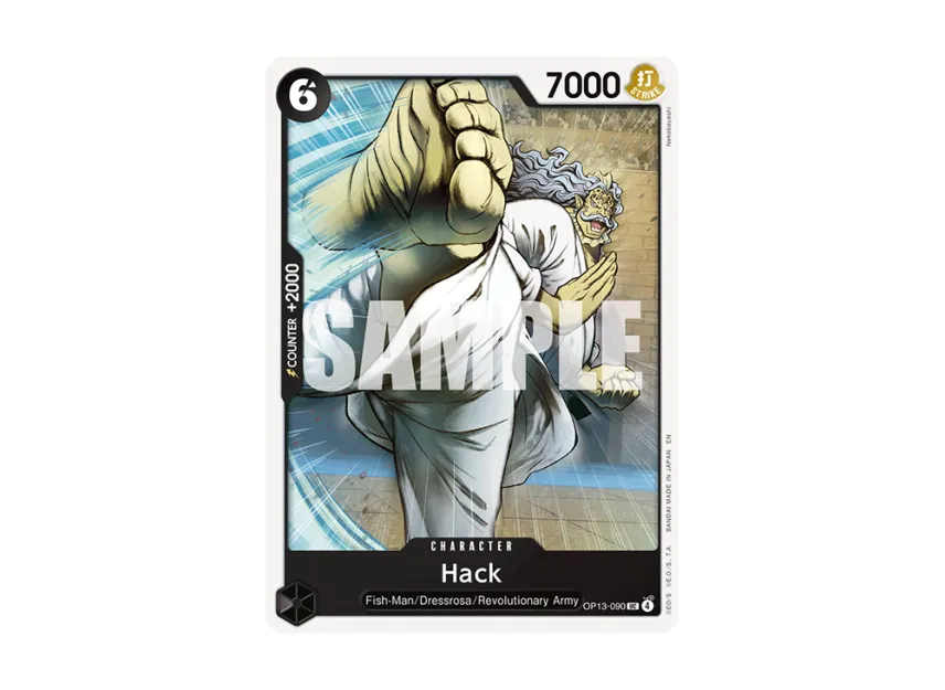 Hack UC [OP13-090] [EN] (Booster Pack "CARRYING ON HIS WILL")
