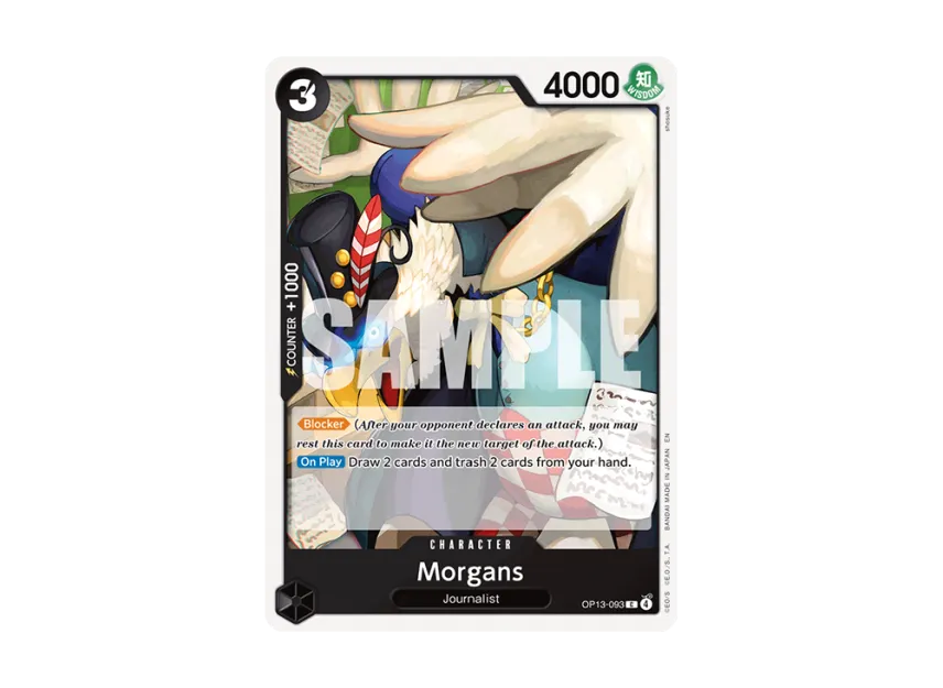 Morgans C [OP13-093] [EN] (Booster Pack "CARRYING ON HIS WILL")