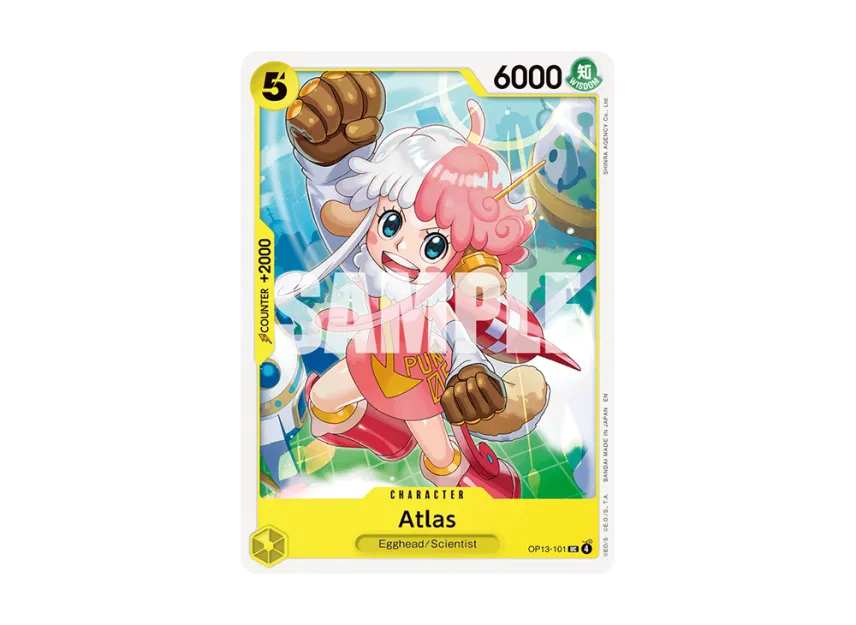 Atlas UC [OP13-101] [EN] (Booster Pack "CARRYING ON HIS WILL")