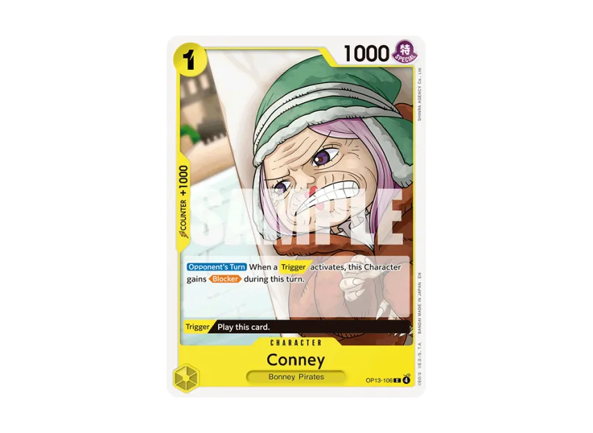 Conney C [OP13-106] [EN] (Booster Pack "CARRYING ON HIS WILL")
