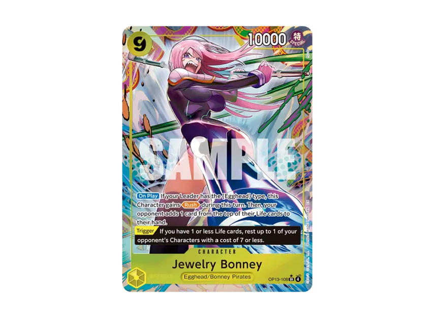 Jewelry Bonney SR-P [OP13-108] [EN] (Booster Pack "CARRYING ON HIS WILL")
