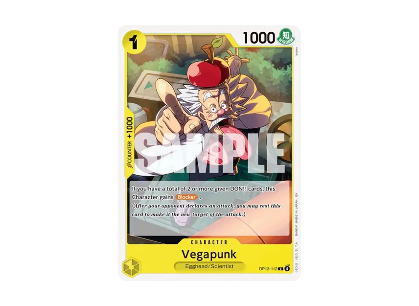 Vegapunk C [OP13-112] [EN] (Booster Pack "CARRYING ON HIS WILL")