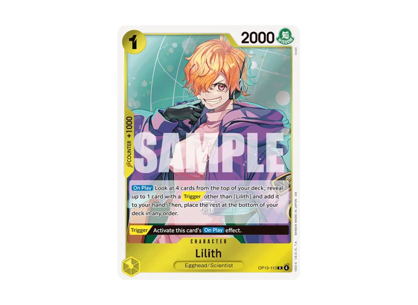 Lilith R [OP13-113] [EN] (Booster Pack "CARRYING ON HIS WILL")