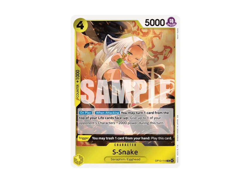 S-Snake R [OP13-114] [EN] (Booster Pack "CARRYING ON HIS WILL")
