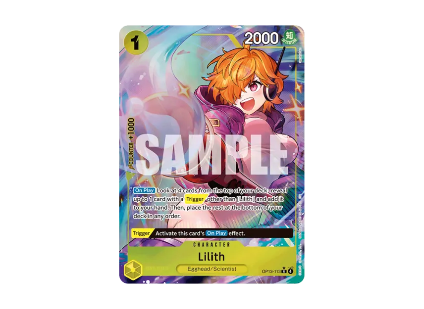 Lilith R-P [OP13-113] [EN] (Booster Pack "CARRYING ON HIS WILL")