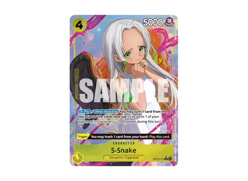 S-Snake R-P [OP13-114] [EN] (Booster Pack "CARRYING ON HIS WILL")