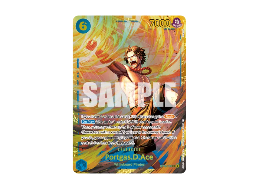 Portgas.D.Ace SEC [OP13-119] [EN] (Booster Pack "CARRYING ON HIS WILL")