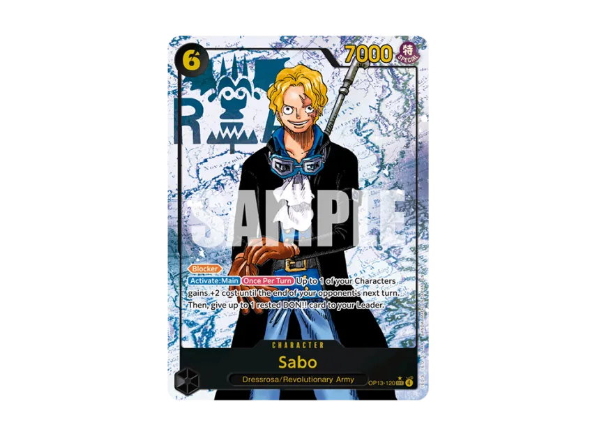Sabo SEC-P [OP13-120] [EN] (Booster Pack "CARRYING ON HIS WILL")