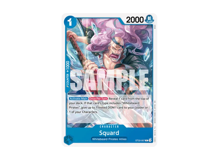 Squard C [ST22-007] [EN] (Start Deck "Ace & Newgate")