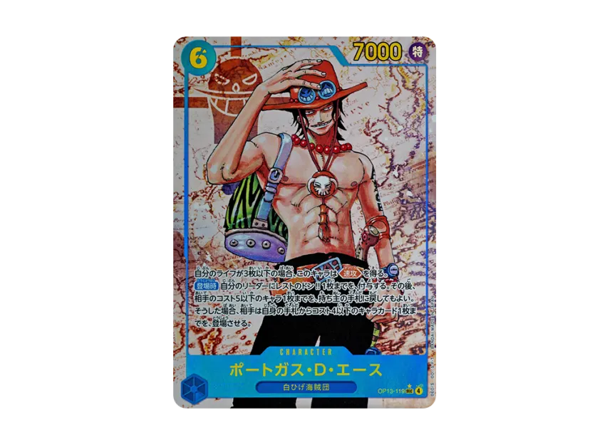 Portgas.D.Ace SEC-P [OP13-119] (Booster Pack "CARRYING ON HIS WILL")