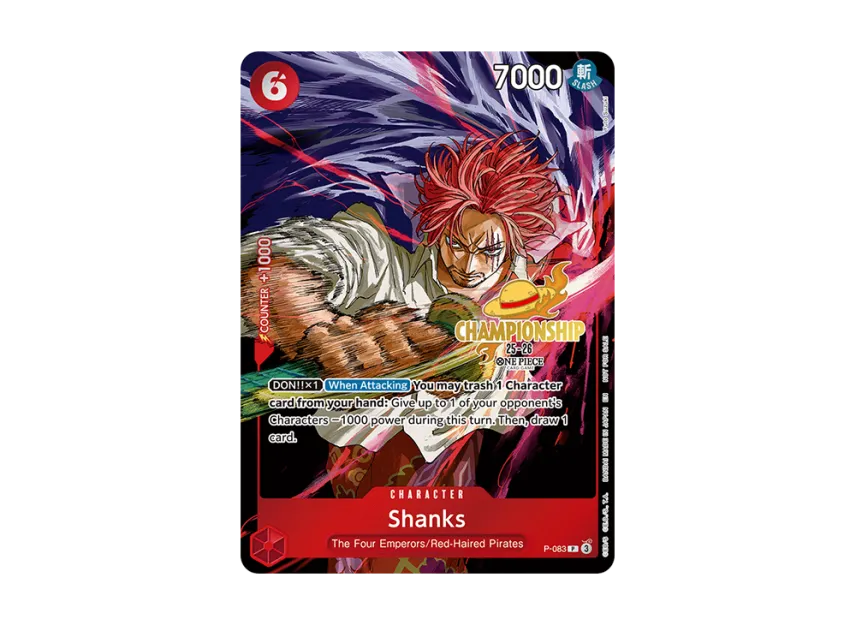 Shanks P [P-083] [EN] (Promotional Card "CS 25-26 Event Pack")