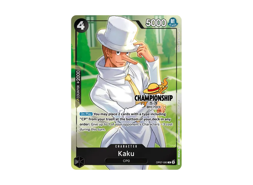 Kaku R [OP07-080] [EN] (Promotional Card "CS 25-26 Celebration Pack")
