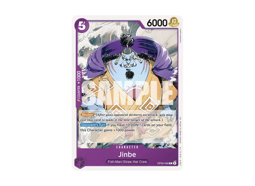 Jinbe C [OP05-066] [EN] (Start Deck "PURPLE/BLACK Monkey.D.Luffy")